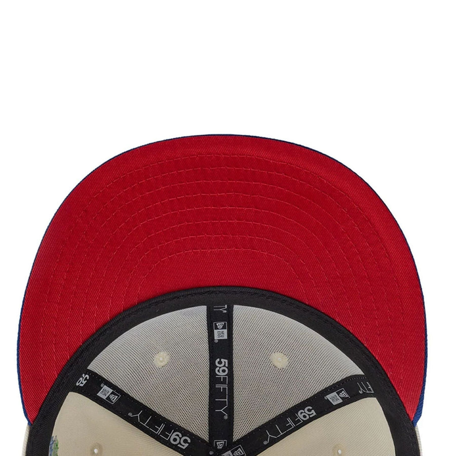 This is a New York Yankees MLB City Element Colombia Cream 59FIFTY Fitted Cap 2