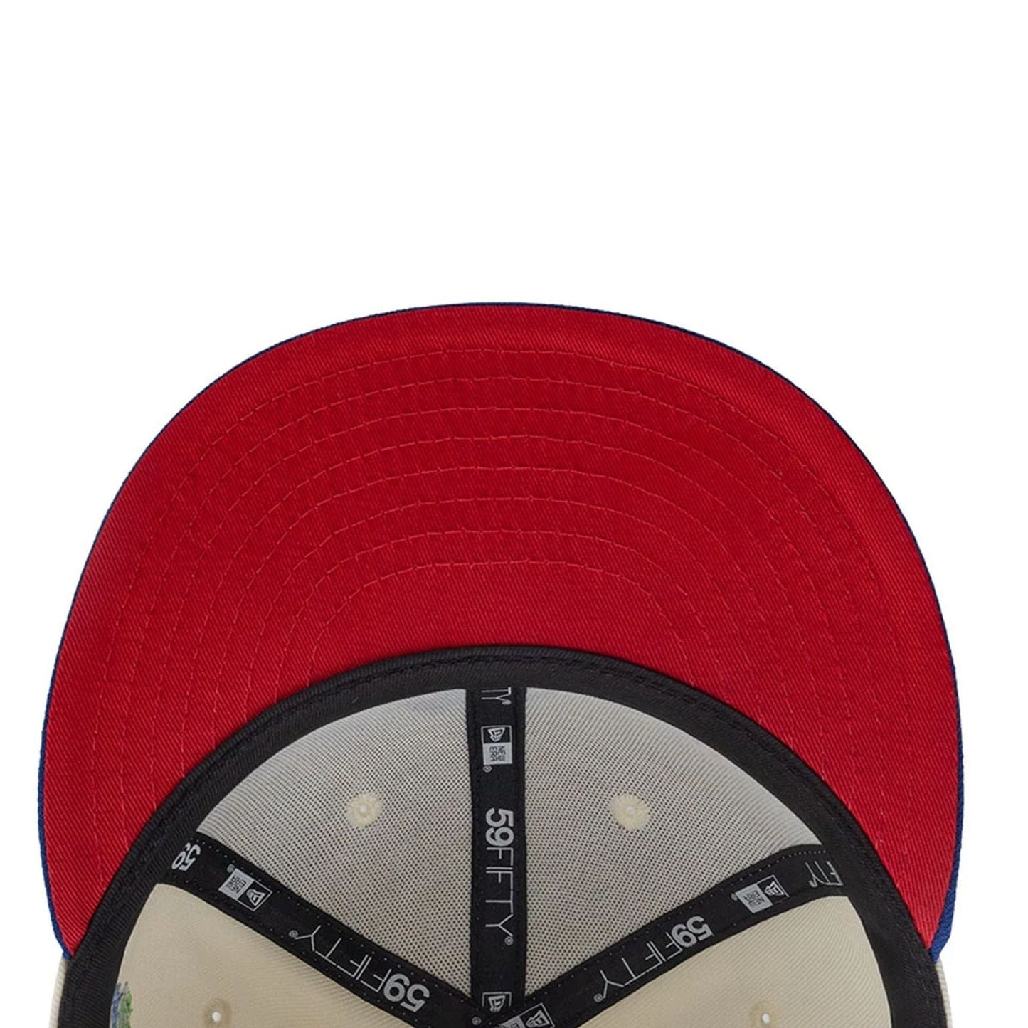 This is a LA Dodgers MLB City Element Colombia Cream 59FIFTY Fitted Cap 2