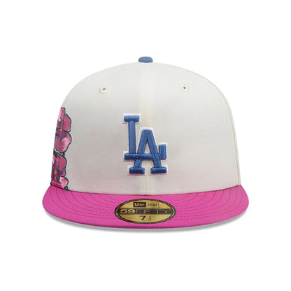 This is a LA Dodgers MLB City Element Ecuador White 59FIFTY Fitted Cap 3