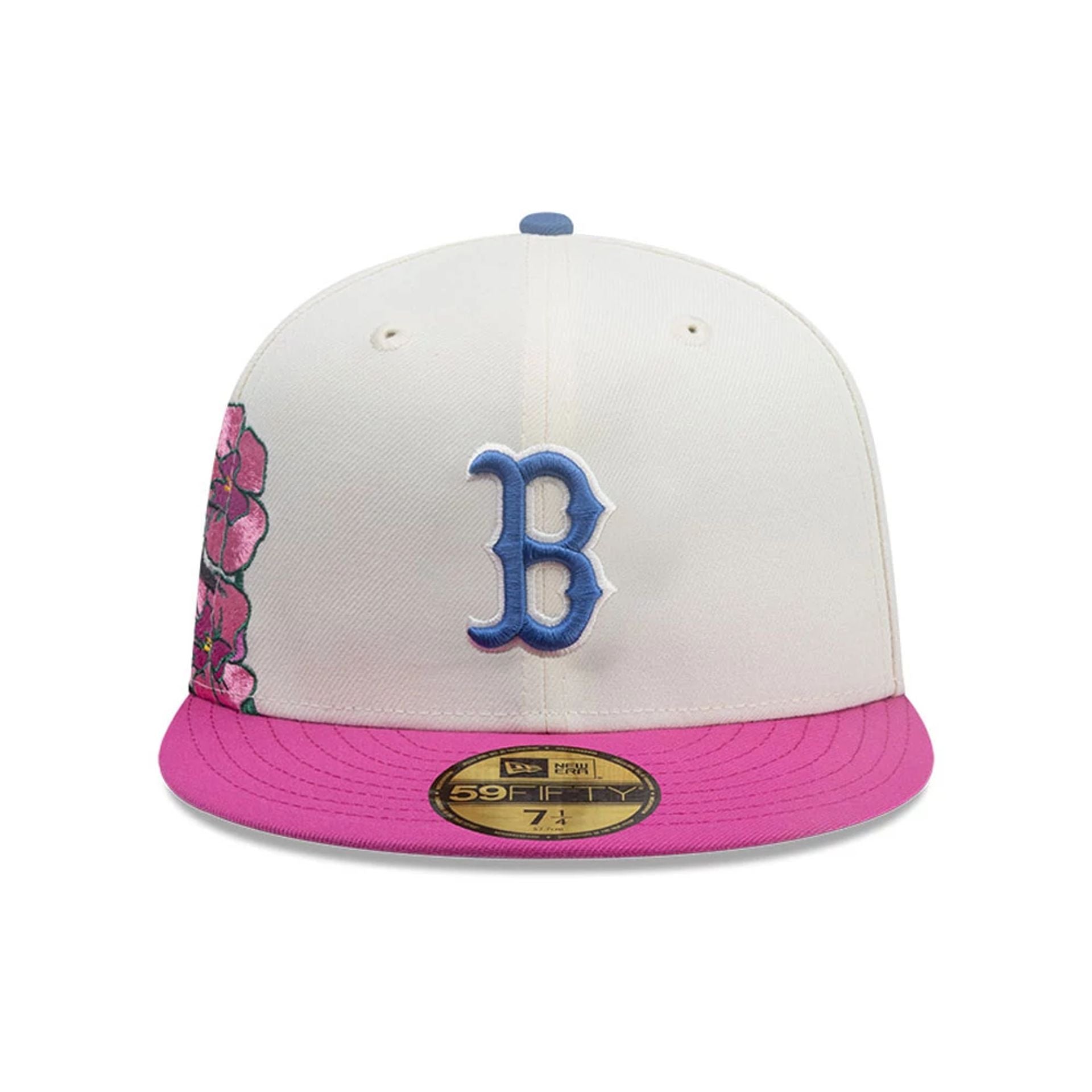 This is a Boston Red Sox MLB City Element Ecuador White 59FIFTY Fitted Cap 3