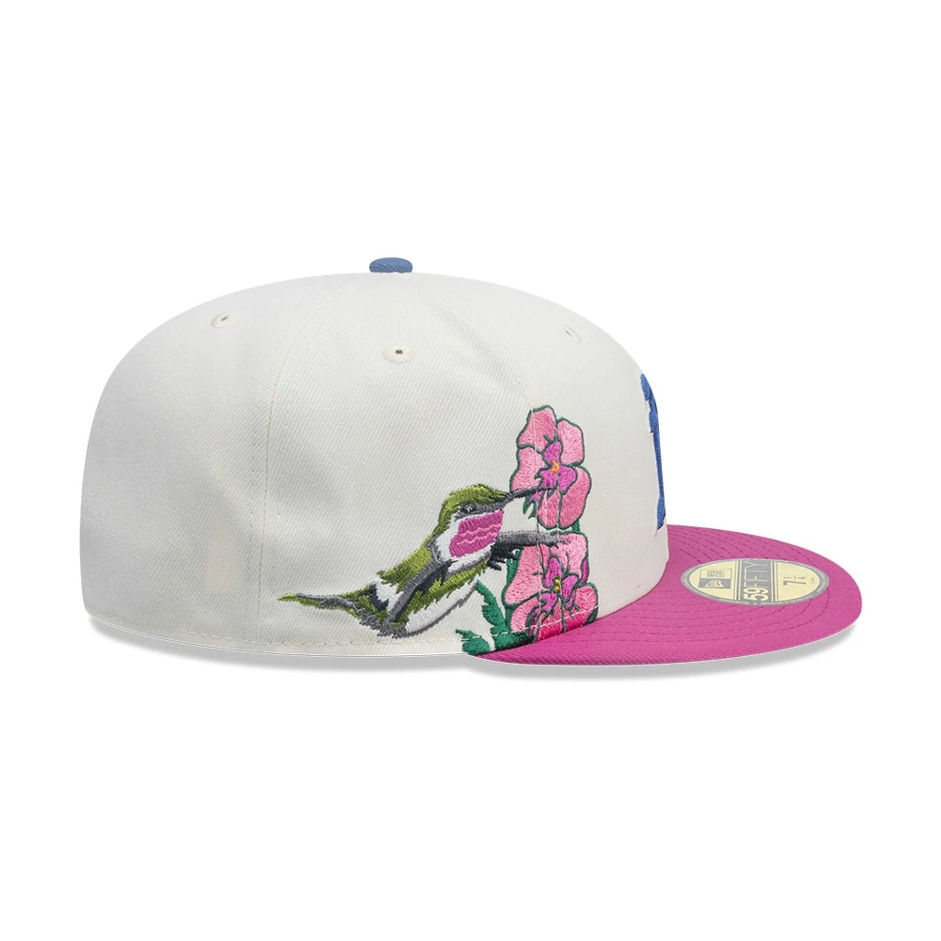 This is a Oakland Athletics MLB City Element Ecuador White 59FIFTY Fitted Cap 5