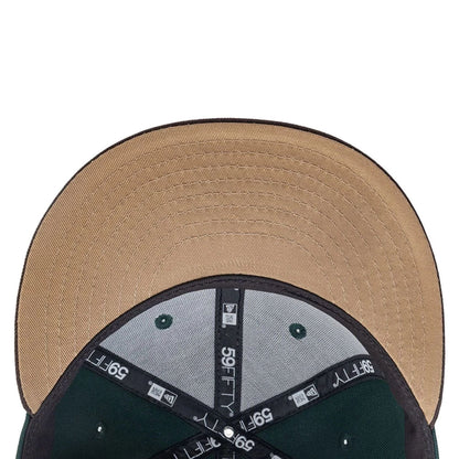 This is a Boston Red Sox MLB City Element Guatemala Dark Green 59FIFTY Fitted Cap 2