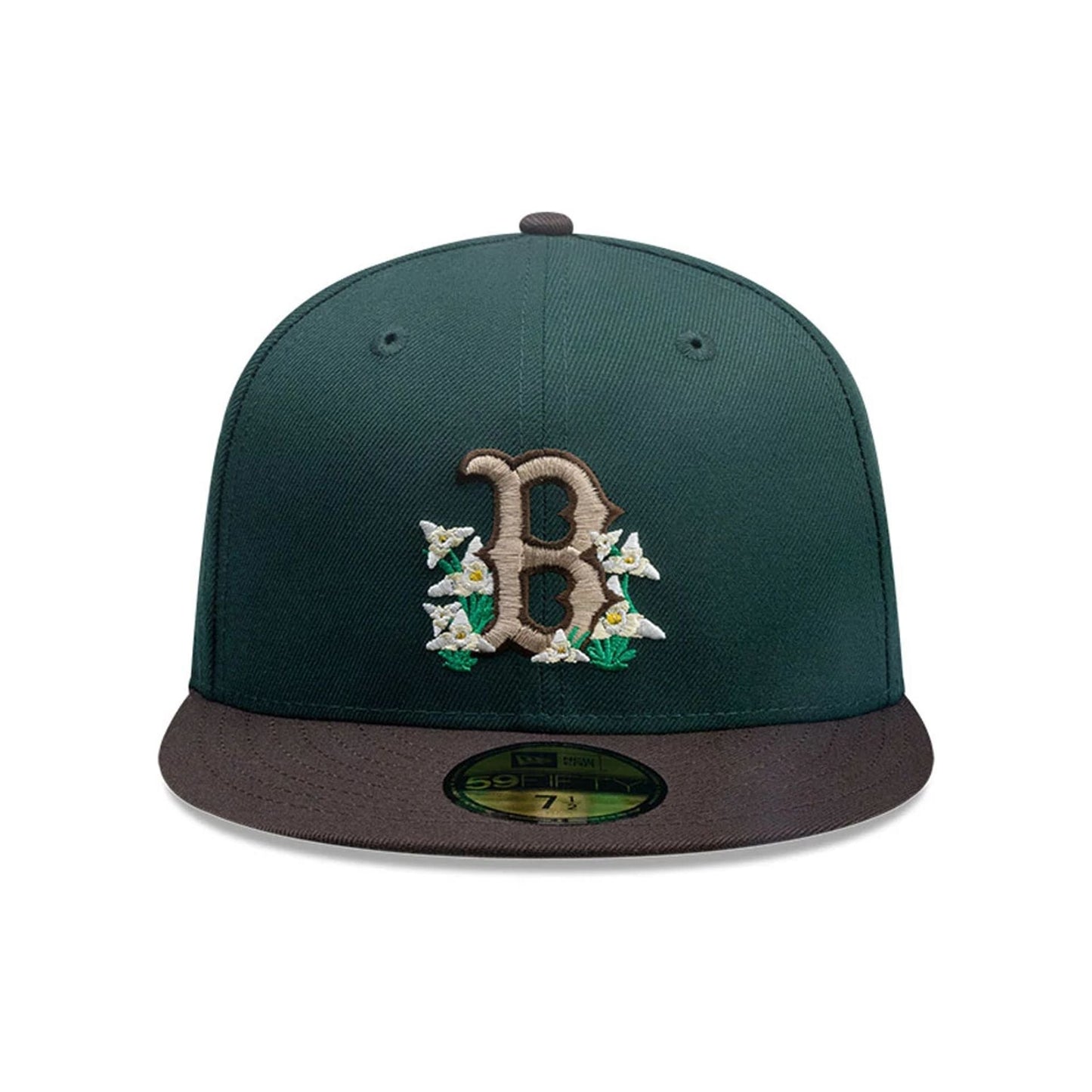 This is a Boston Red Sox MLB City Element Guatemala Dark Green 59FIFTY Fitted Cap 3