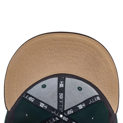 This is a LA Dodgers MLB City Element Guatemala Dark Green 59FIFTY Fitted Cap 2