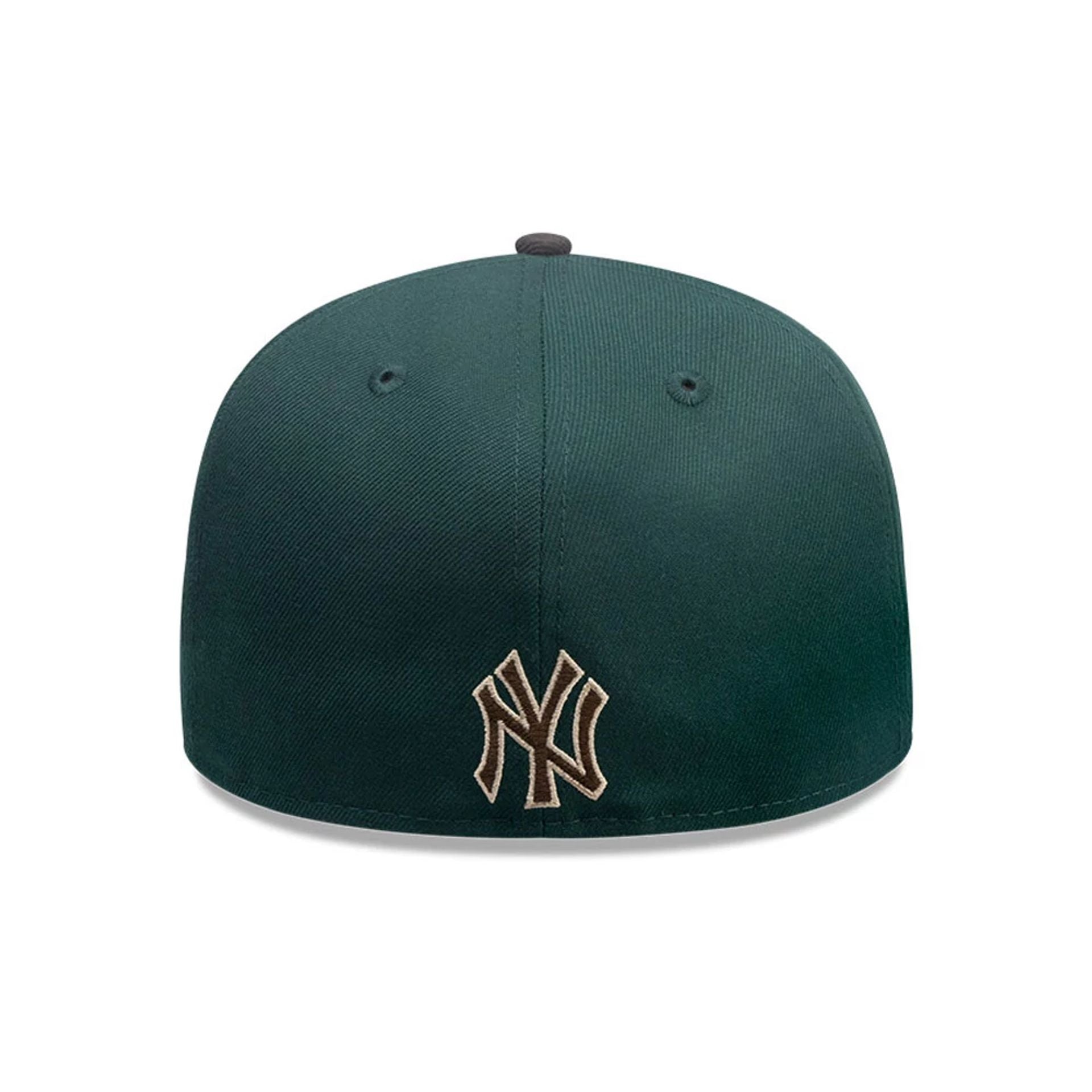 This is a New York Yankees MLB City Element Guatemala Dark Green 59FIFTY Fitted Cap 5
