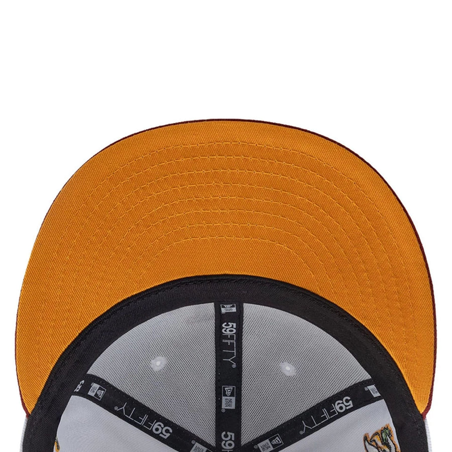 This is a Oakland Athletics MLB City Element Peru White 59FIFTY Fitted Cap 2