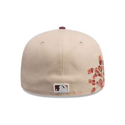 This is a Oakland Athletics MLB City Element Puerto Rico Pastel Orange 59FIFTY Fitted Cap 6