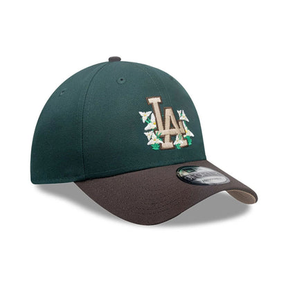 This is a LA Dodgers MLB City Element Guatemala Dark Green 9FORTY Adjustable Cap 4