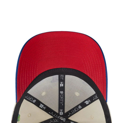 This is a New York Yankees MLB City Element Colombia Light Beige 9FORTY Adjustable Cap 2