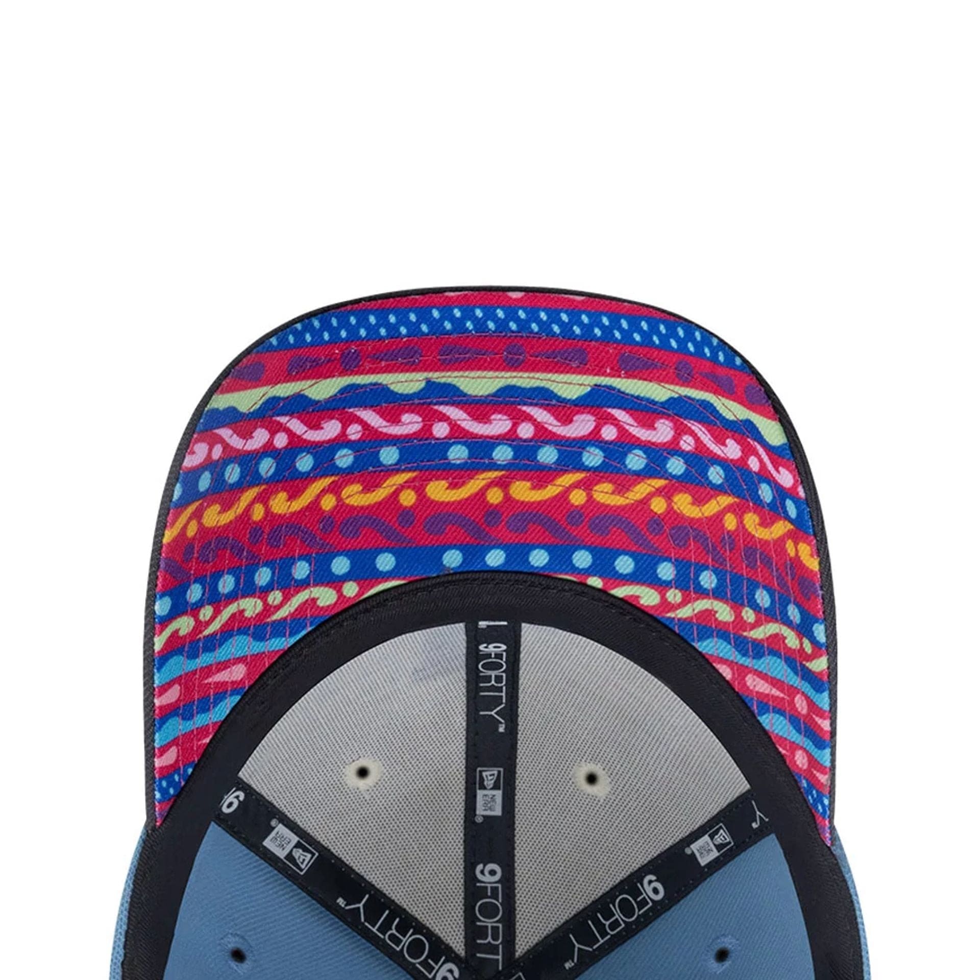 This is a New York Yankees MLB City Element Guatemala Pastel Blue 9FORTY Adjustable Cap 2