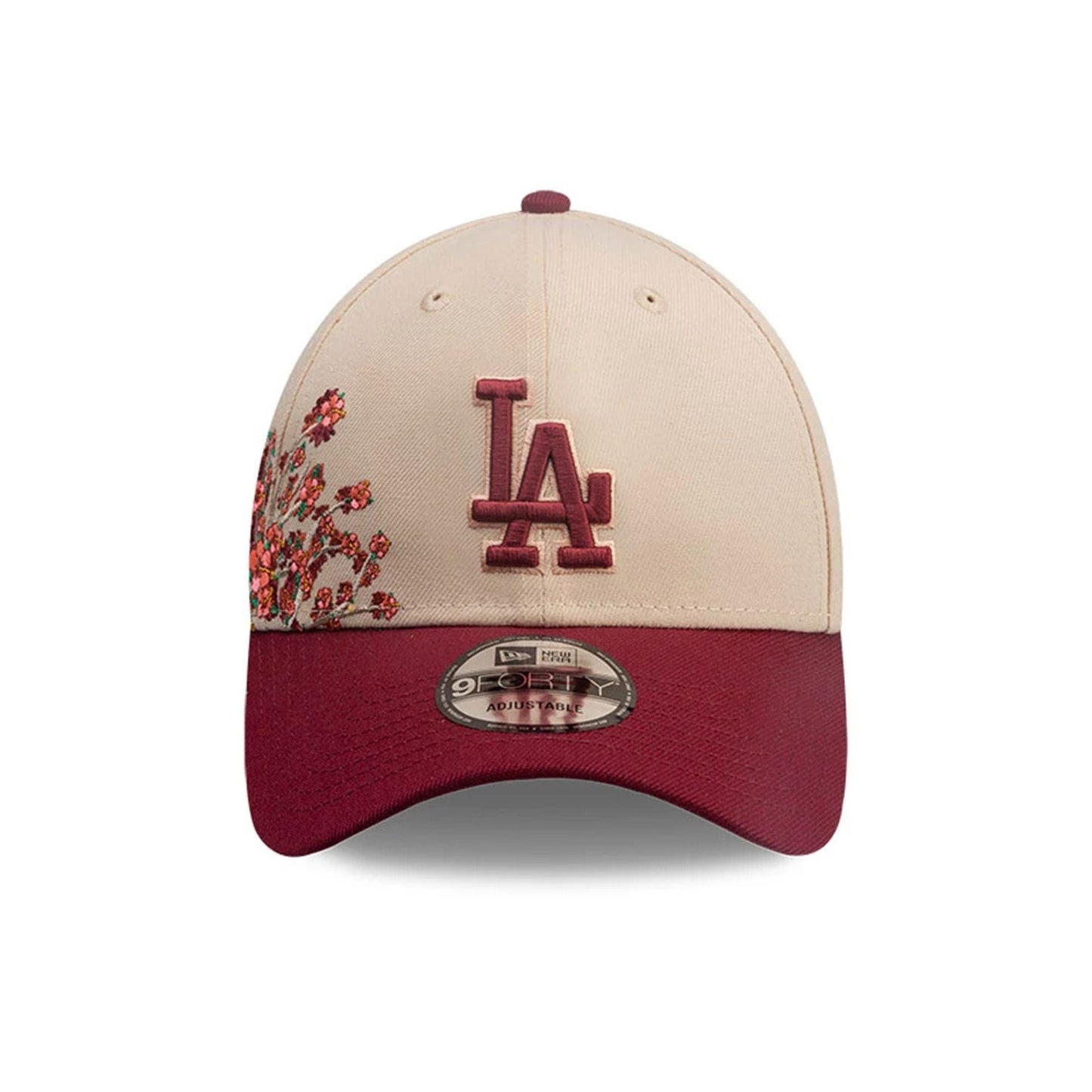 This is a LA Dodgers MLB City Element Puerto Rico Pastel Orange 9FORTY Adjustable Cap 3
