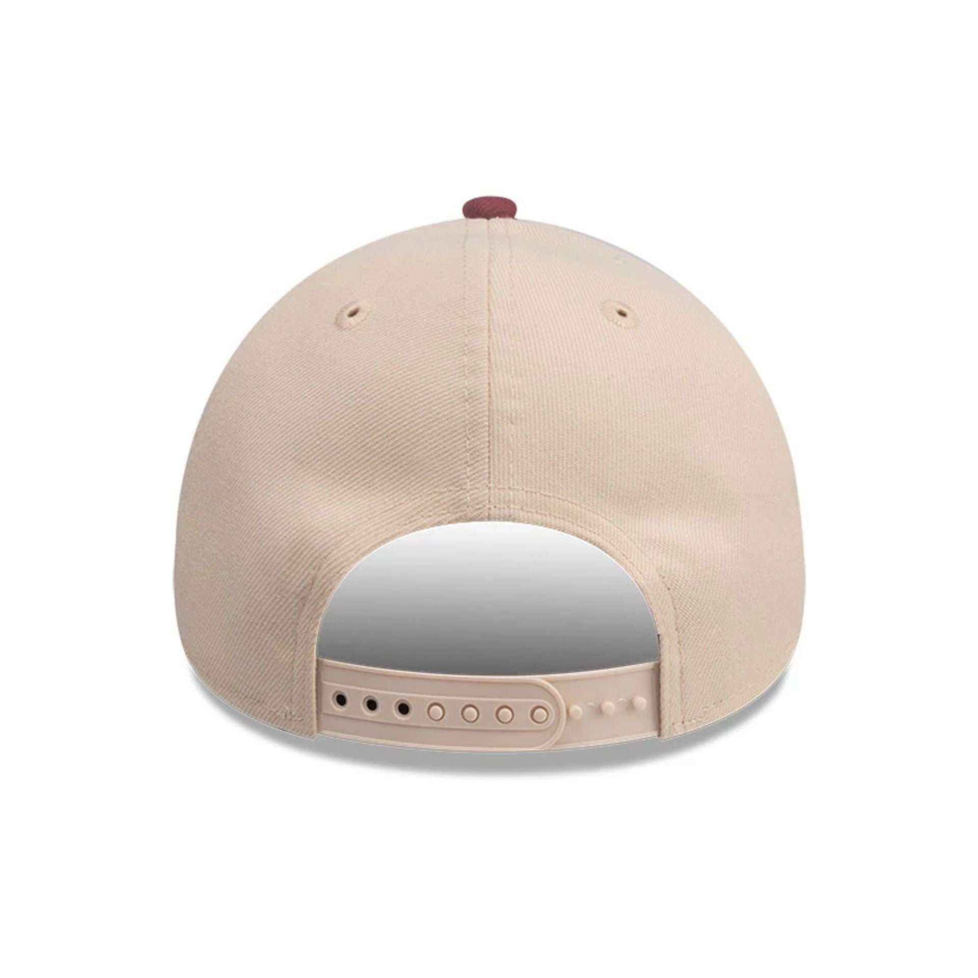 This is a New York Yankees MLB City Element Puerto Rico Pastel Orange 9FORTY Adjustable Cap 6