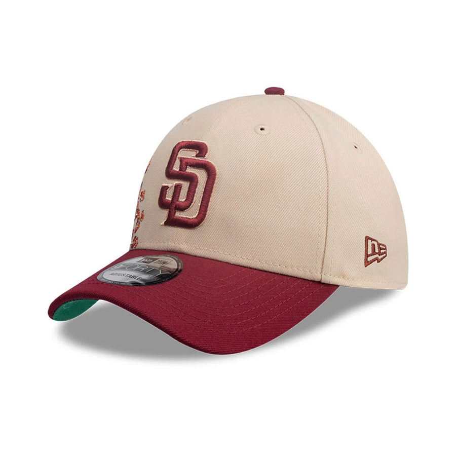 This is a San Diego Padres MLB City Element Puerto Rico Pastel Orange 9FORTY Adjustable Cap 4