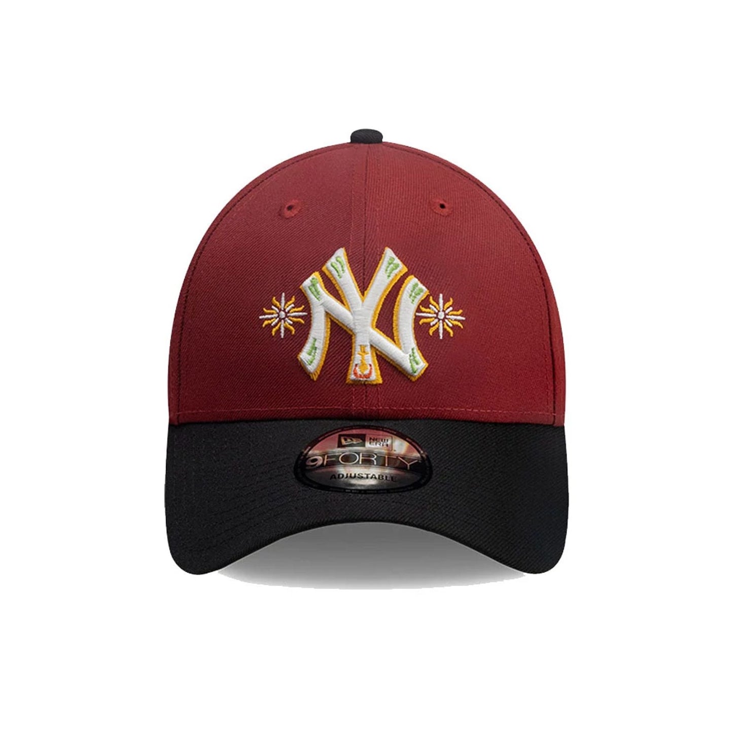This is a New York Yankees MLB City Element Peru Red 9FORTY Adjustable Cap 3