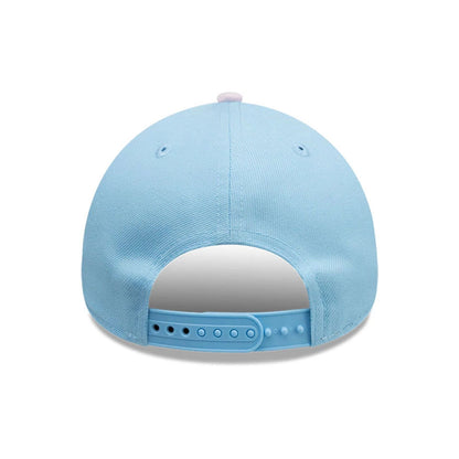 This is a LA Dodgers MLB City Element Dominican Republic Pastel Blue 9FORTY Adjustable Cap 5