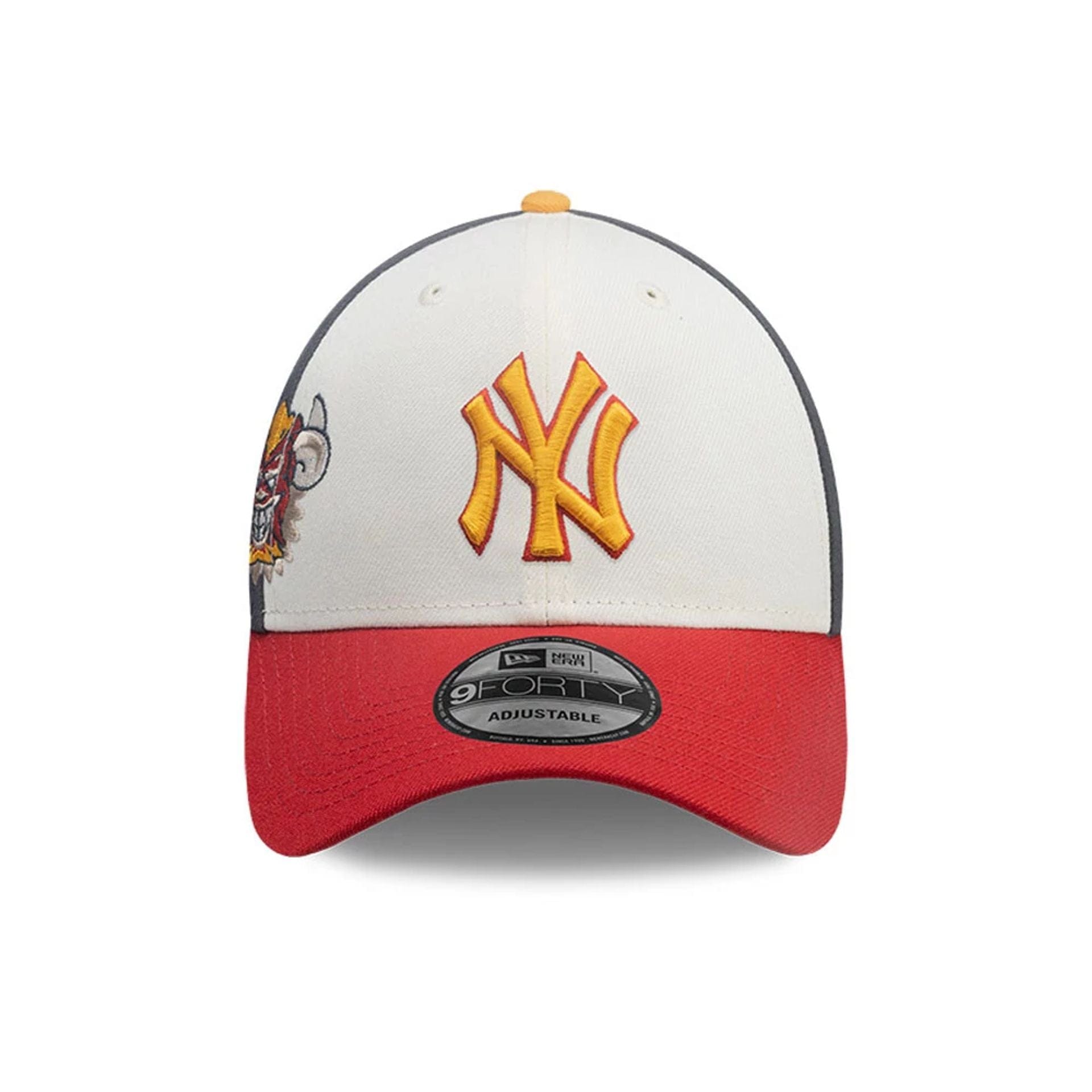 This is a New York Yankees MLB City Element Dominican Republic Navy 9FORTY Adjustable Cap 3