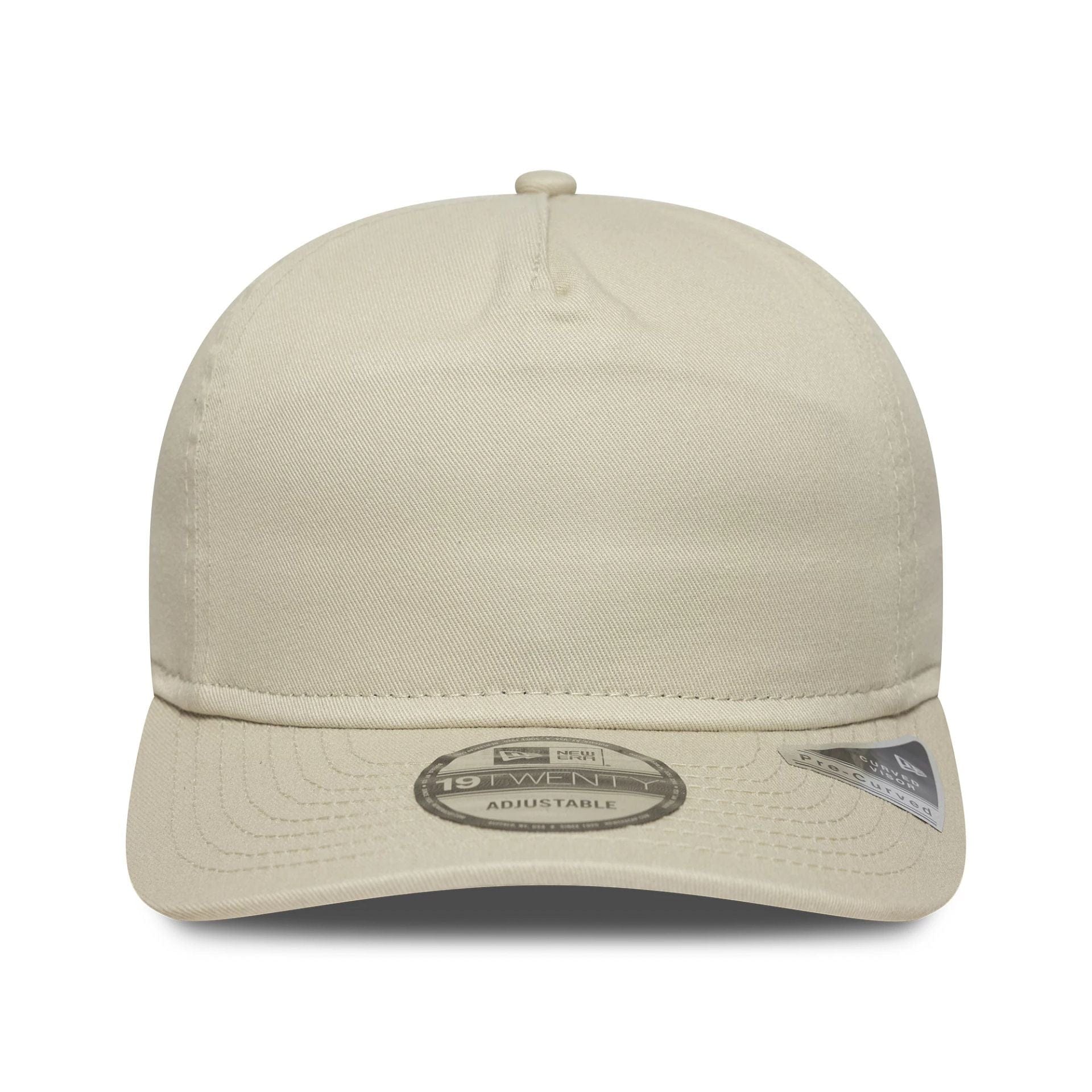 This is a New Era Light Beige 19TWENTY Adjustable Cap 2