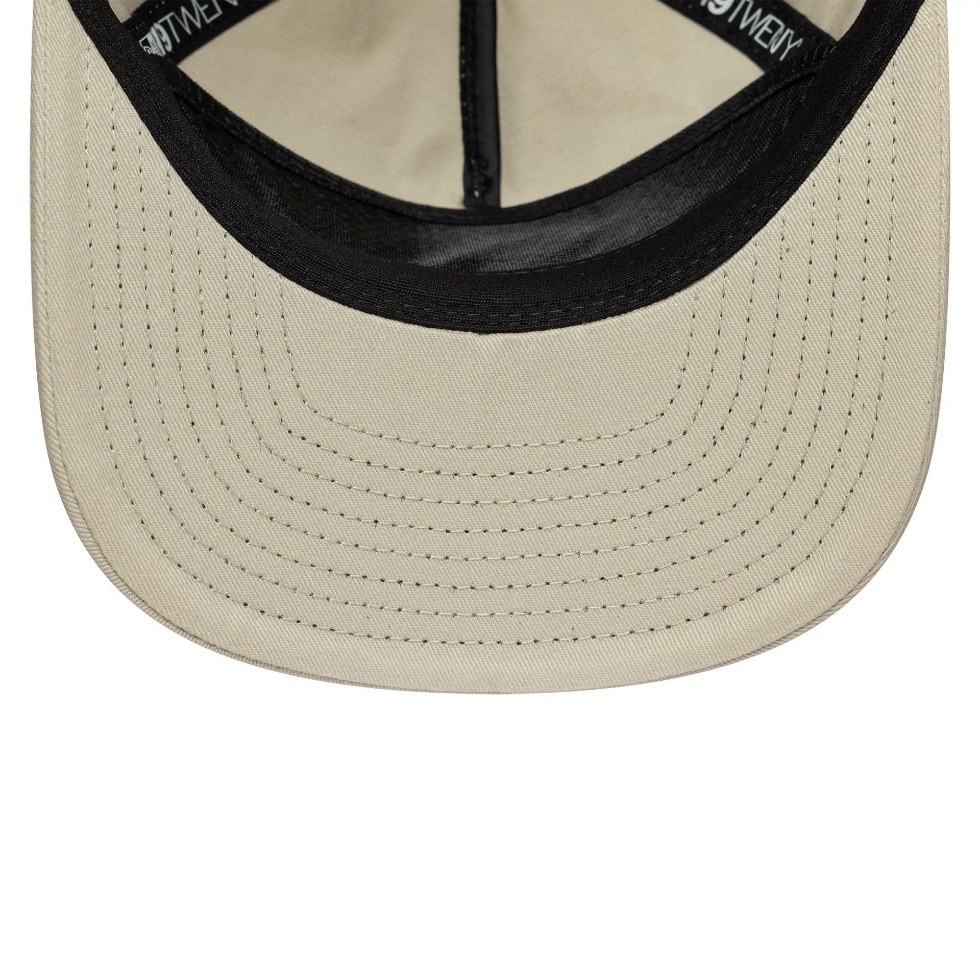 This is a New Era Light Beige 19TWENTY Adjustable Cap 7