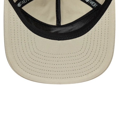 This is a New Era Light Beige 19TWENTY Adjustable Cap 7