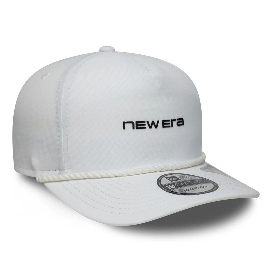 This is a New Era White 19TWENTY Adjustable Cap 4