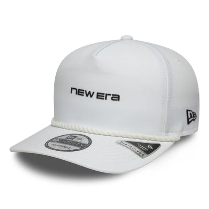 This is a New Era White 19TWENTY Adjustable Cap 1