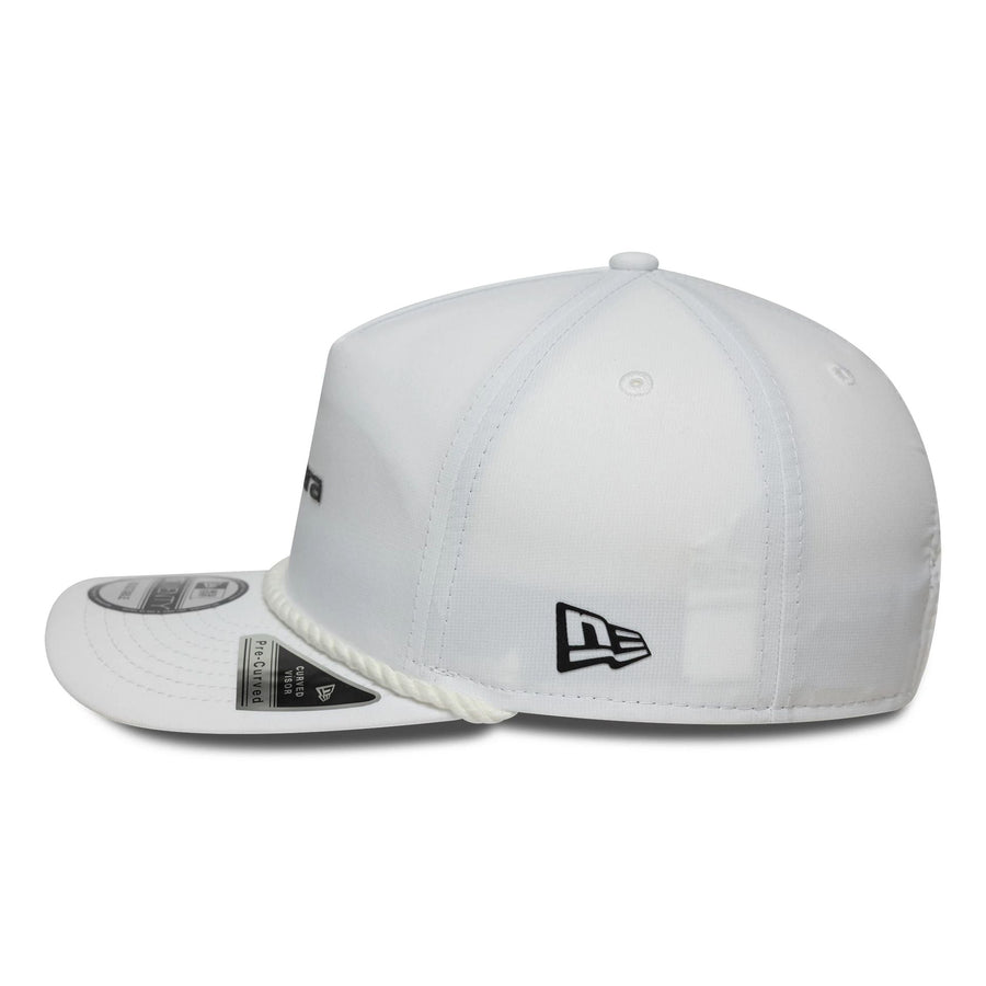 This is a New Era White 19TWENTY Adjustable Cap 5
