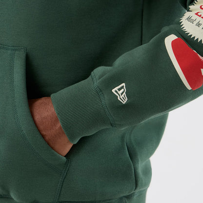 A Christmas Story Major Award Dark Green Pullover Hoodie 4