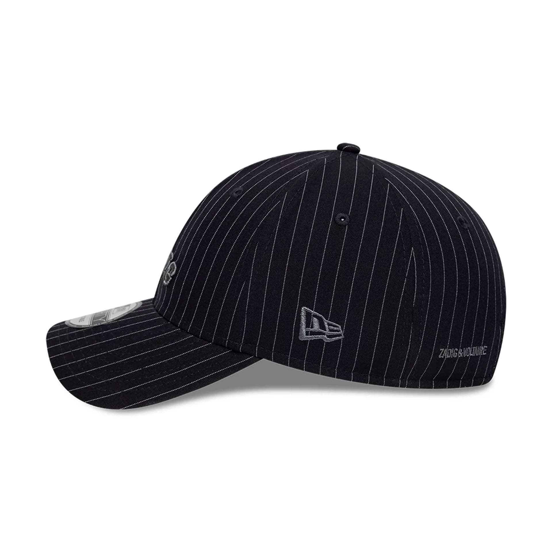 This is a New Era X Zadig & Voltaire Navy 9FORTY Adjustable Cap 6