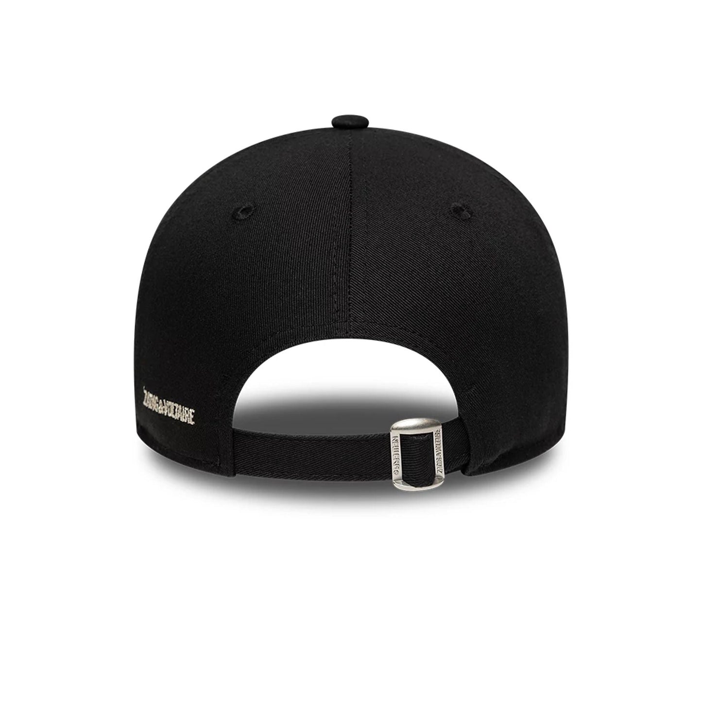 This is a New Era X Zadig & Voltaire Black 9FORTY Adjustable Cap 5