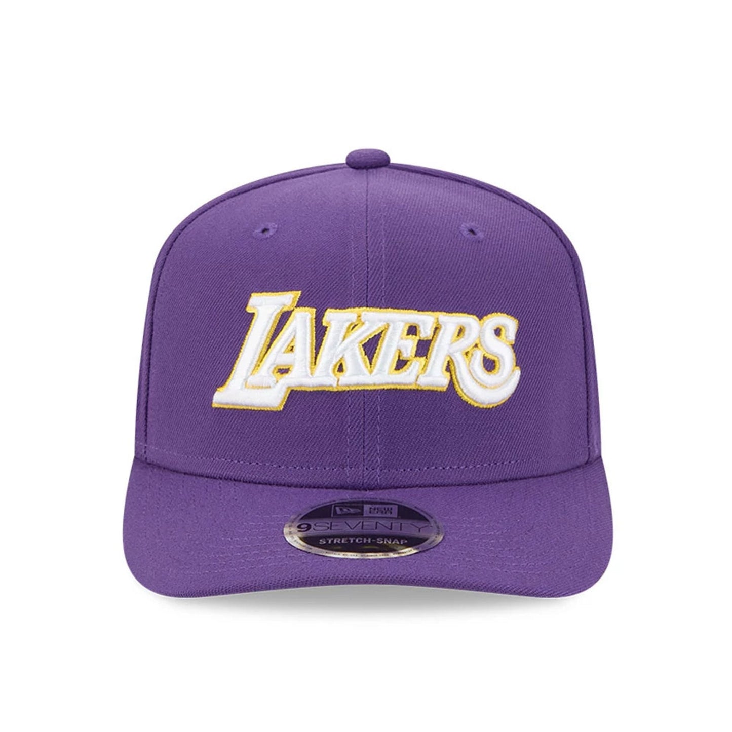 This is a LA Lakers NBA Statement Purple 9SEVENTY Stretch Snap Adjustable Cap 3