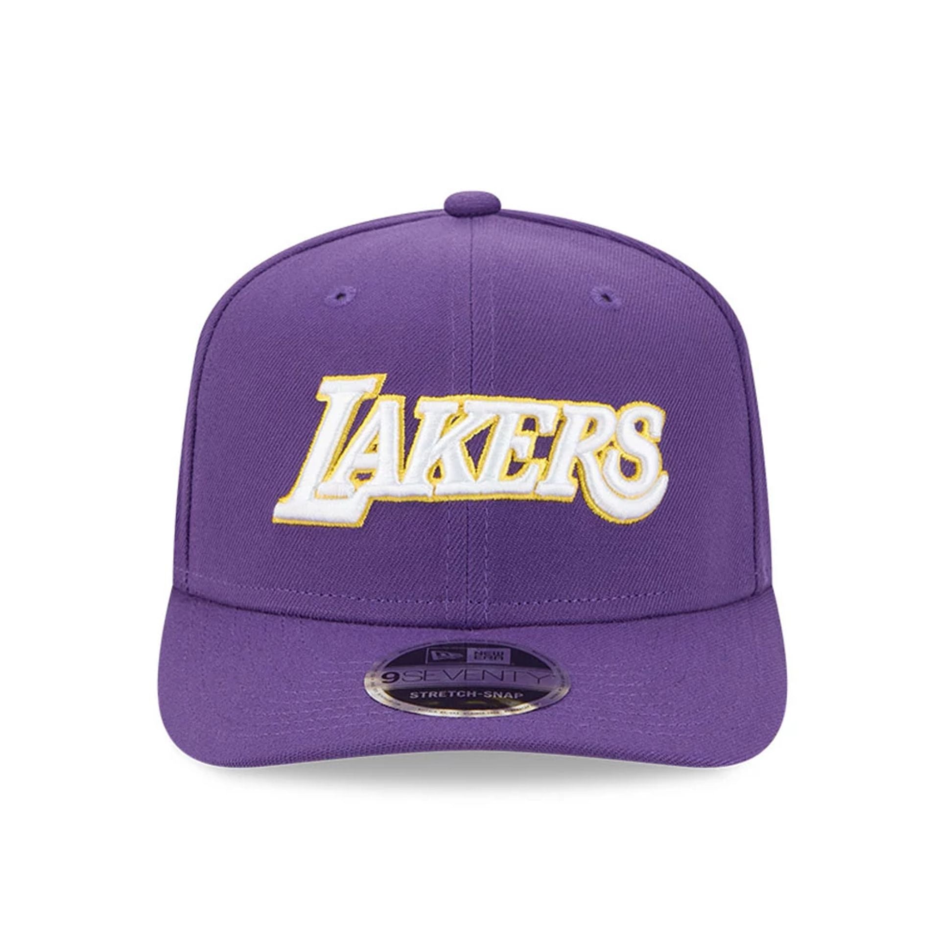 This is a LA Lakers NBA Statement Purple 9SEVENTY Stretch Snap Adjustable Cap 3