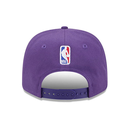 This is a LA Lakers NBA Statement Purple 9SEVENTY Stretch Snap Adjustable Cap 7