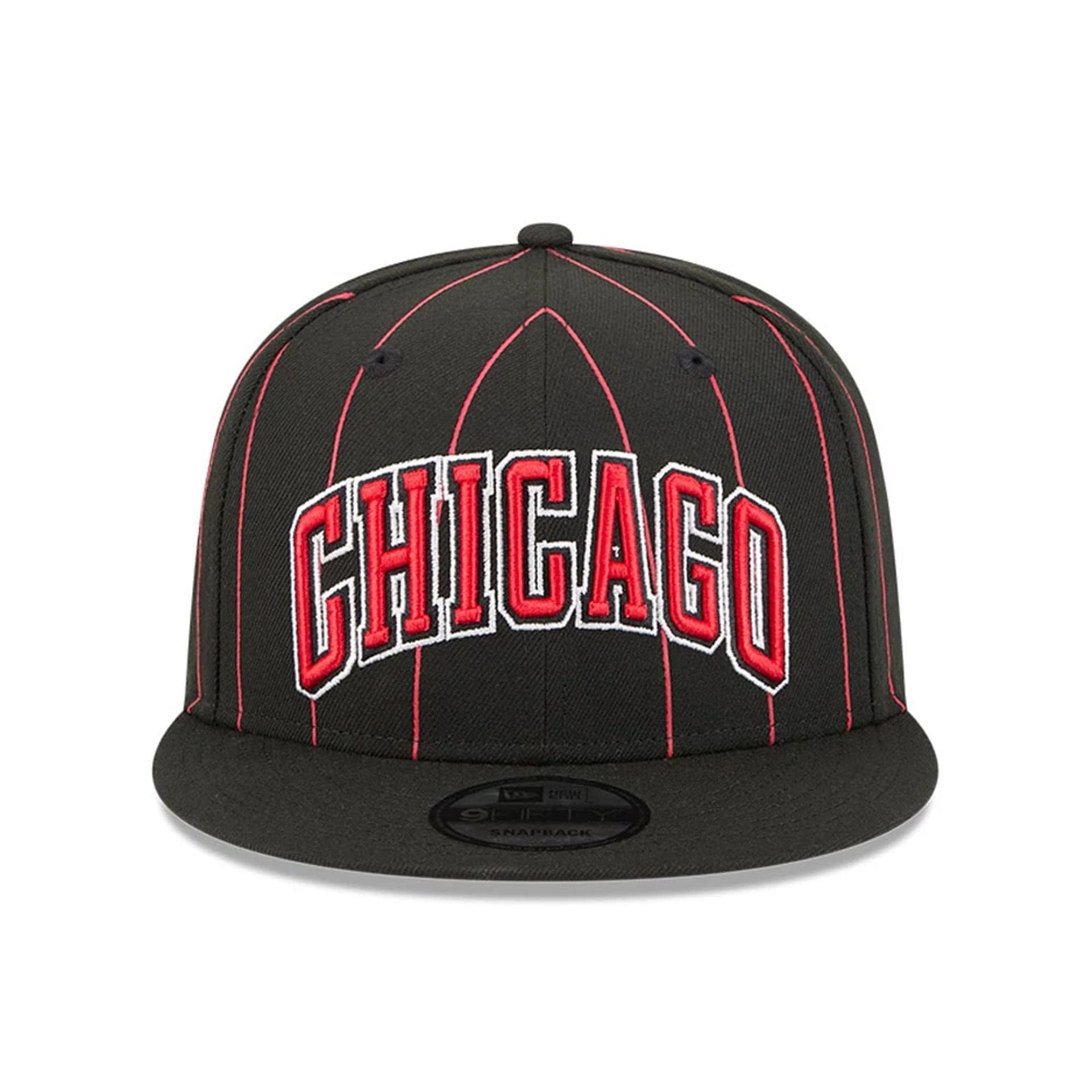 This is a Chicago Bulls NBA Statement Black 9FIFTY Snapback Adjustable Cap 3