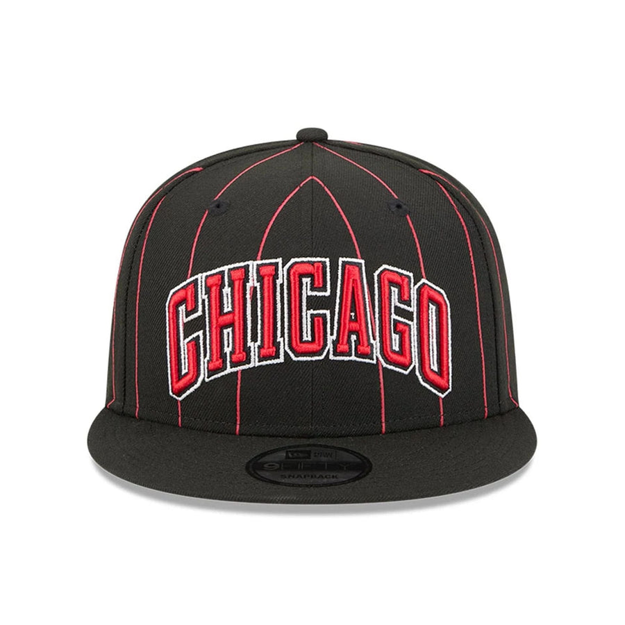 This is a Chicago Bulls NBA Statement Black 9FIFTY Snapback Adjustable Cap 3