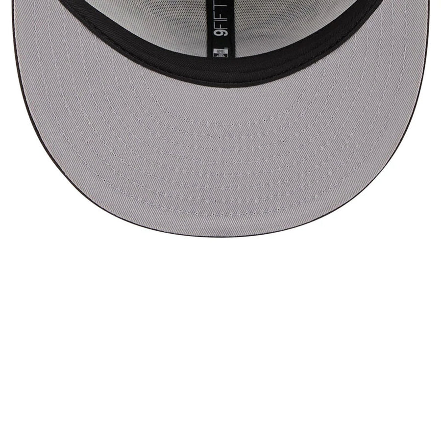 This is a Cleveland Browns NFL Salute To Service 2025 Dark Brown 9FIFTY Snapback Adjustable Cap 2