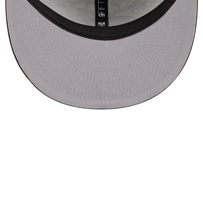 This is a Cleveland Browns NFL Salute To Service 2025 Dark Brown 9FIFTY Snapback Adjustable Cap 2