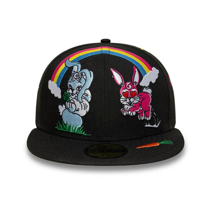 This is a New Era x Kenzo Black 59FIFTY Fitted Cap 2