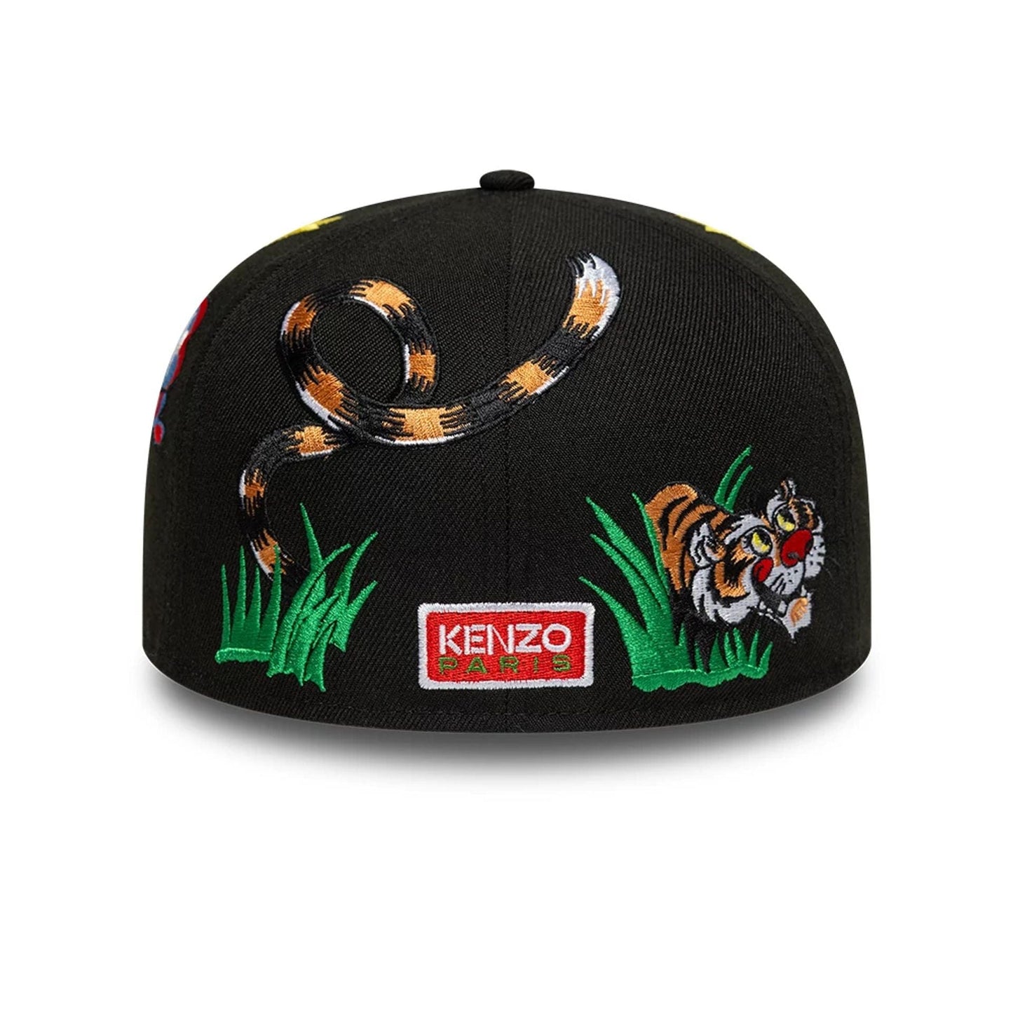 This is a New Era x Kenzo Black 59FIFTY Fitted Cap 4