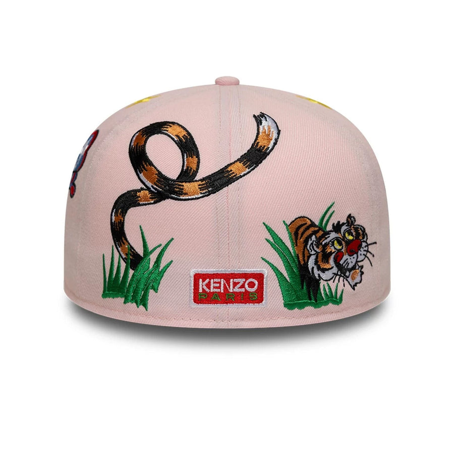 This is a New Era x Kenzo Pastel Pink 59FIFTY Fitted Cap 4