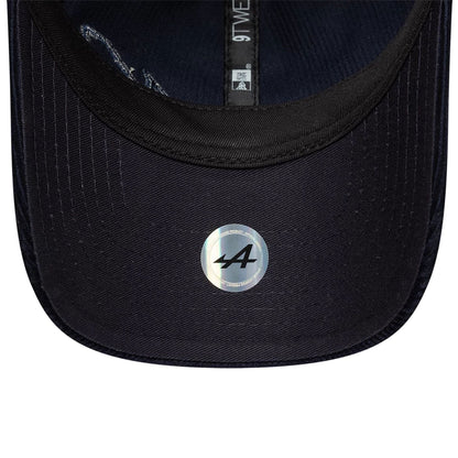 This is a Alpine Racing Flawless Cord Navy 9TWENTY Adjustable Cap 7