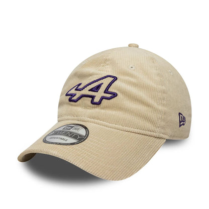 This is a Alpine Racing Cord Light Beige 9TWENTY Adjustable Cap 1