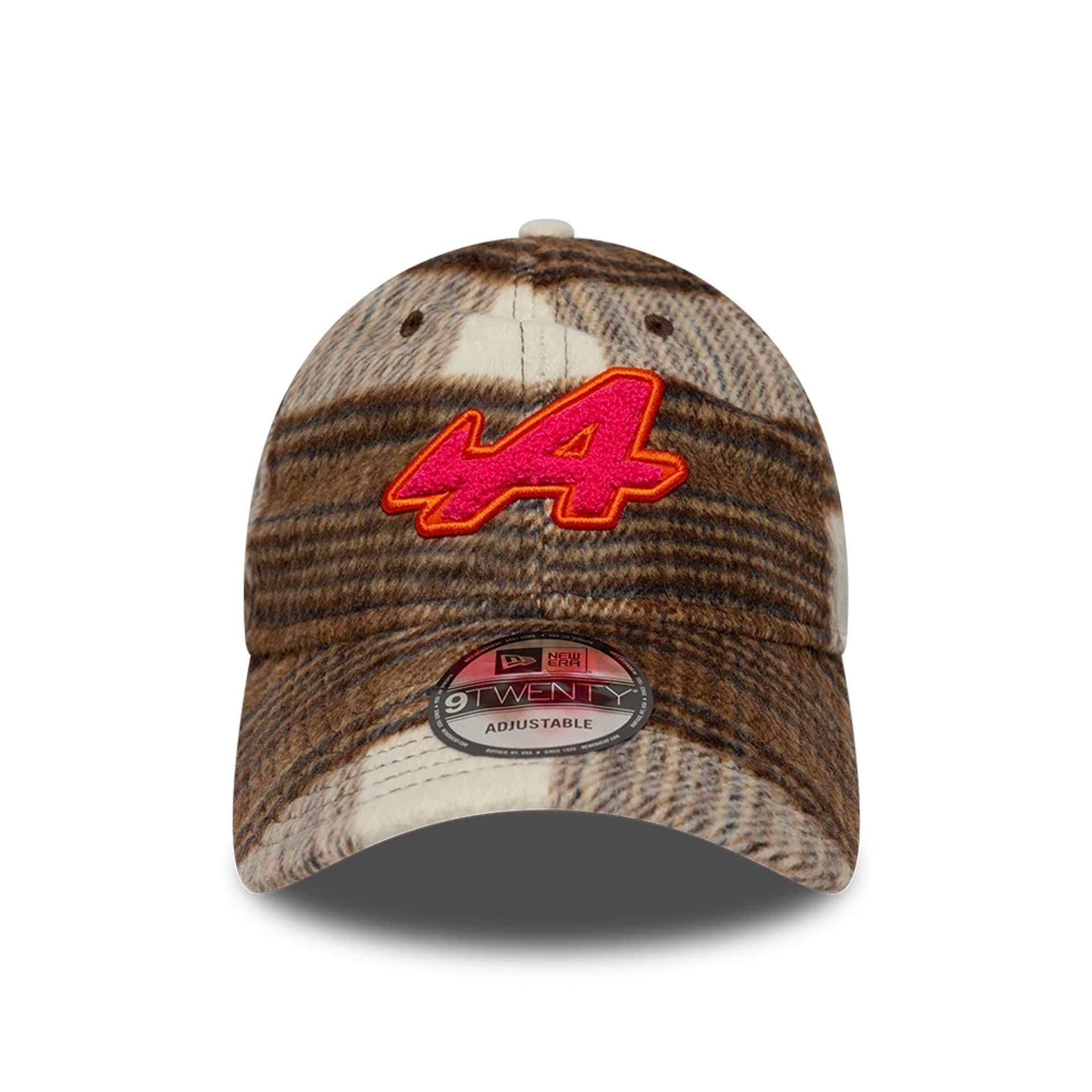 This is a Alpine Racing Plaid Beige 9TWENTY Adjustable Cap 3