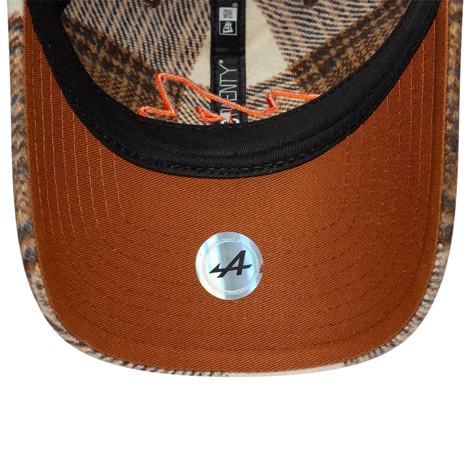 This is a Alpine Racing Plaid Beige 9TWENTY Adjustable Cap 2