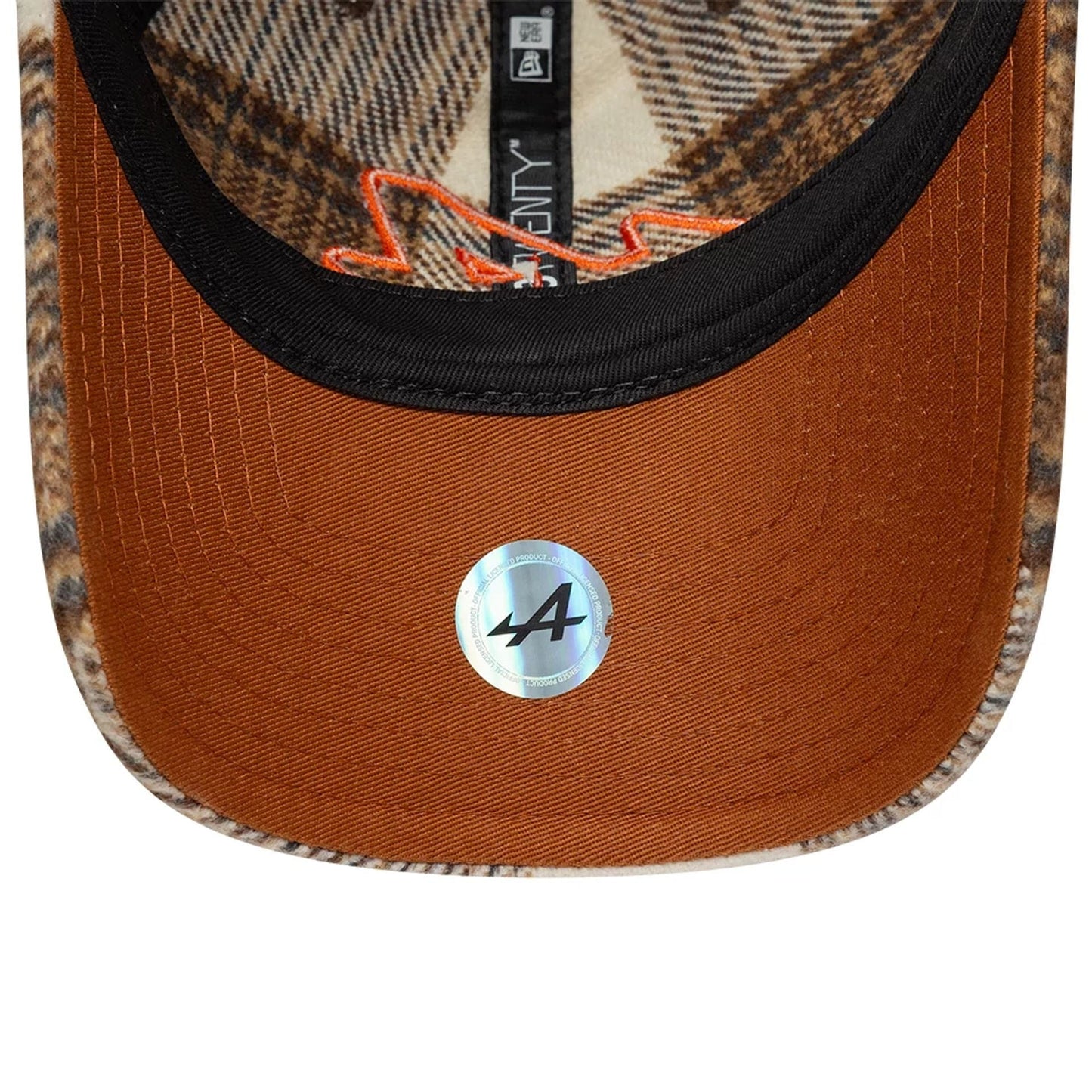 This is a Alpine Racing Plaid Beige 9TWENTY Adjustable Cap 2