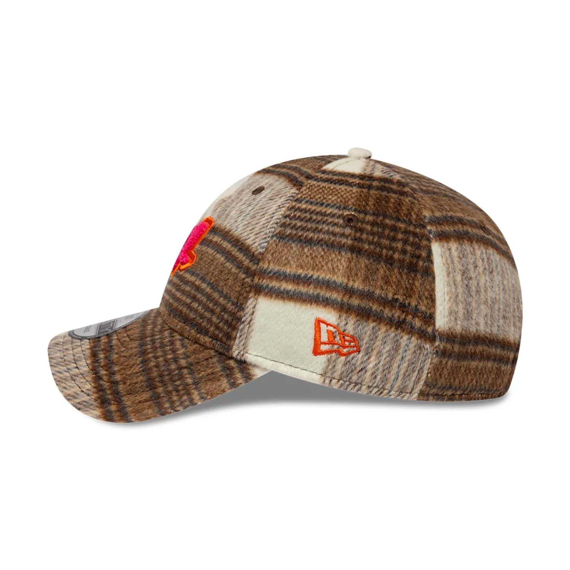 This is a Alpine Racing Plaid Beige 9TWENTY Adjustable Cap 5