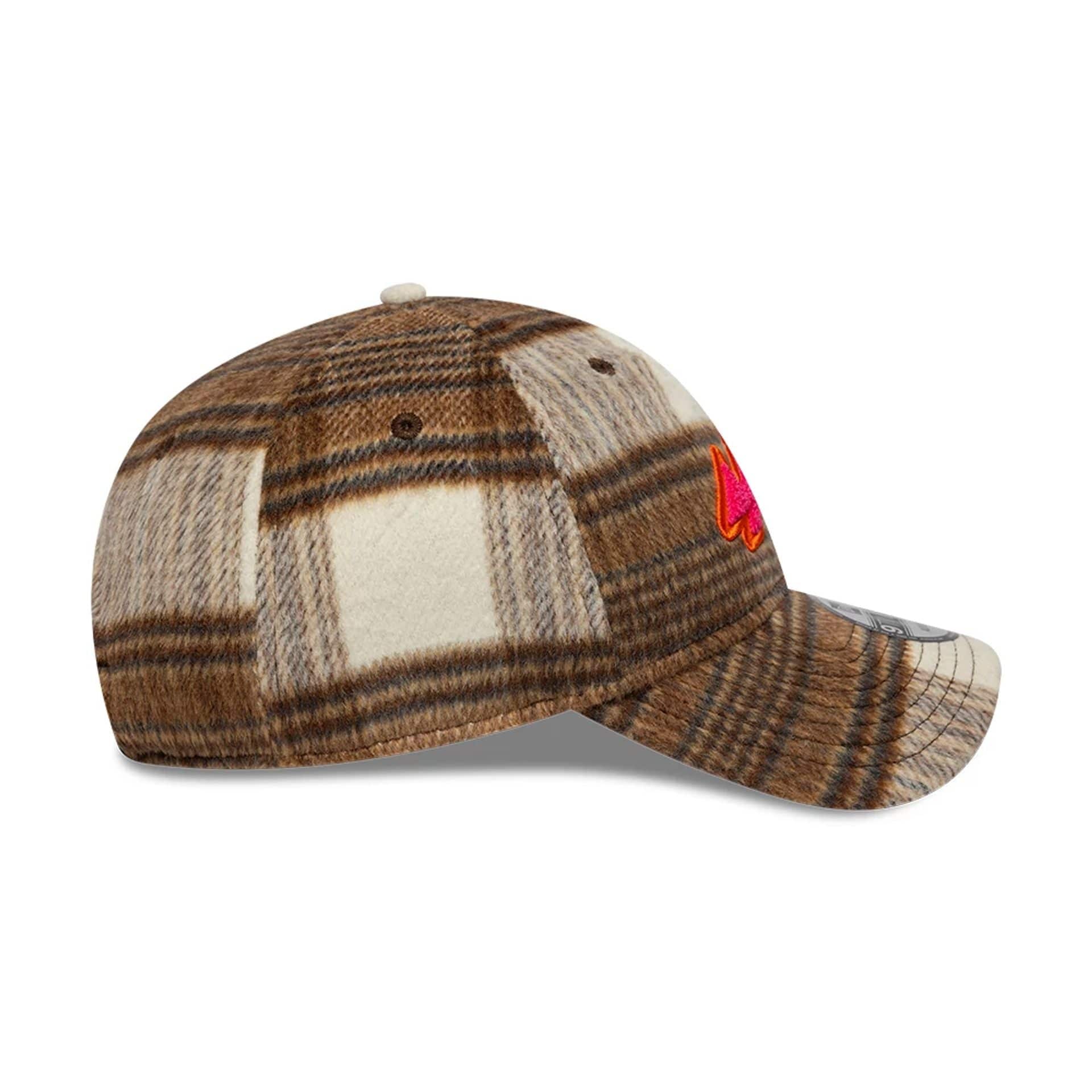This is a Alpine Racing Plaid Beige 9TWENTY Adjustable Cap 6