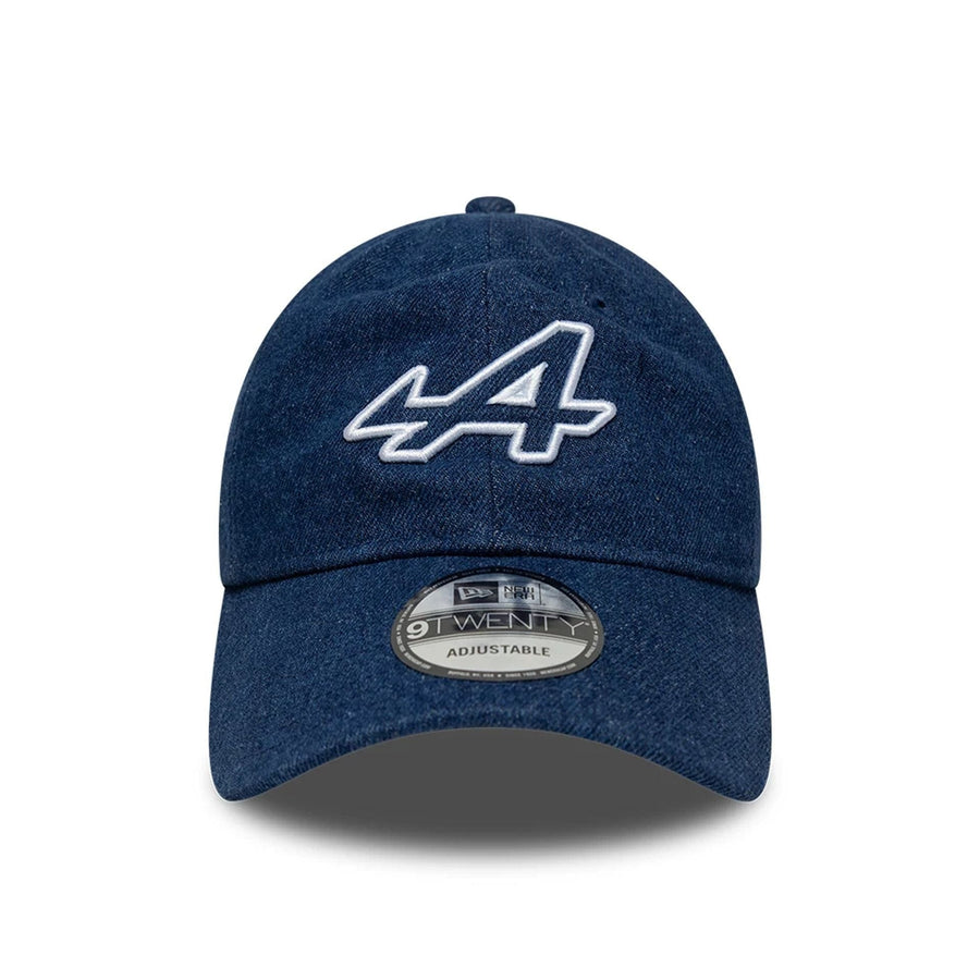 This is a Alpine Racing Denim Blue 9TWENTY Adjustable Cap 3