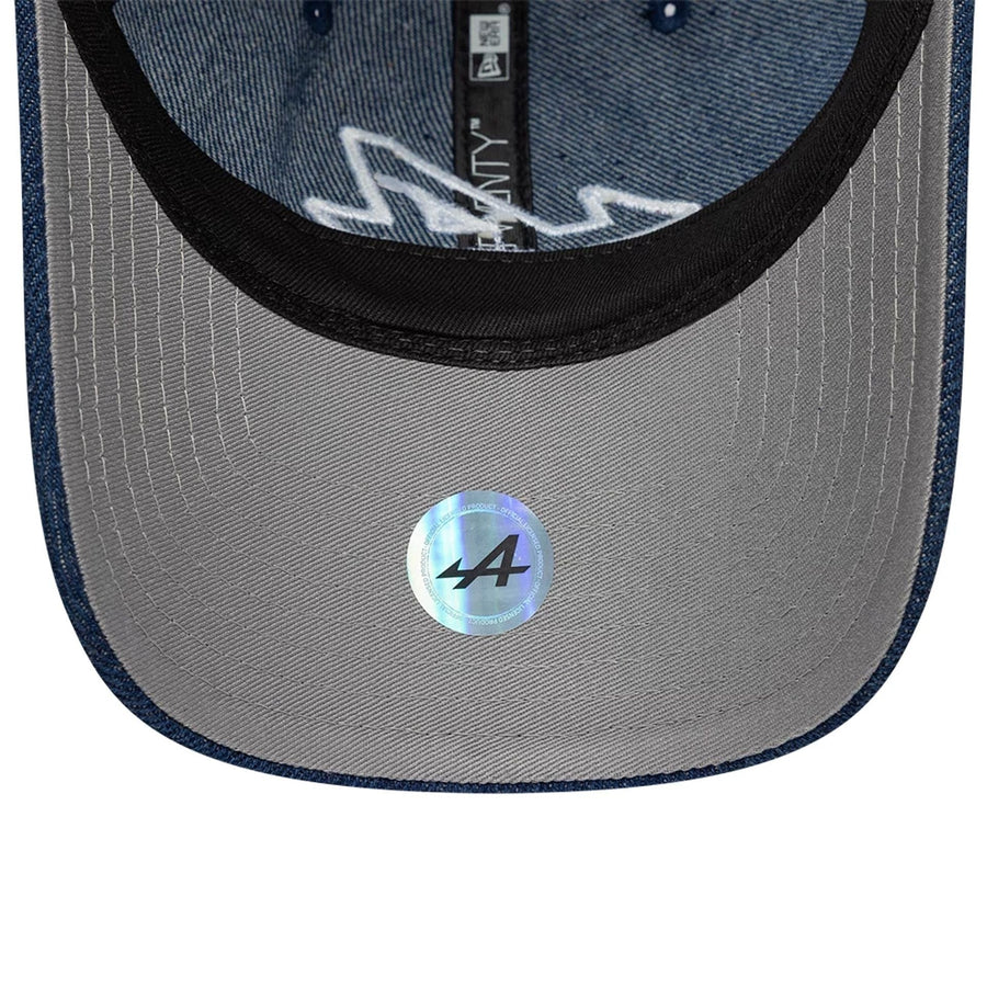 This is a Alpine Racing Denim Blue 9TWENTY Adjustable Cap 2