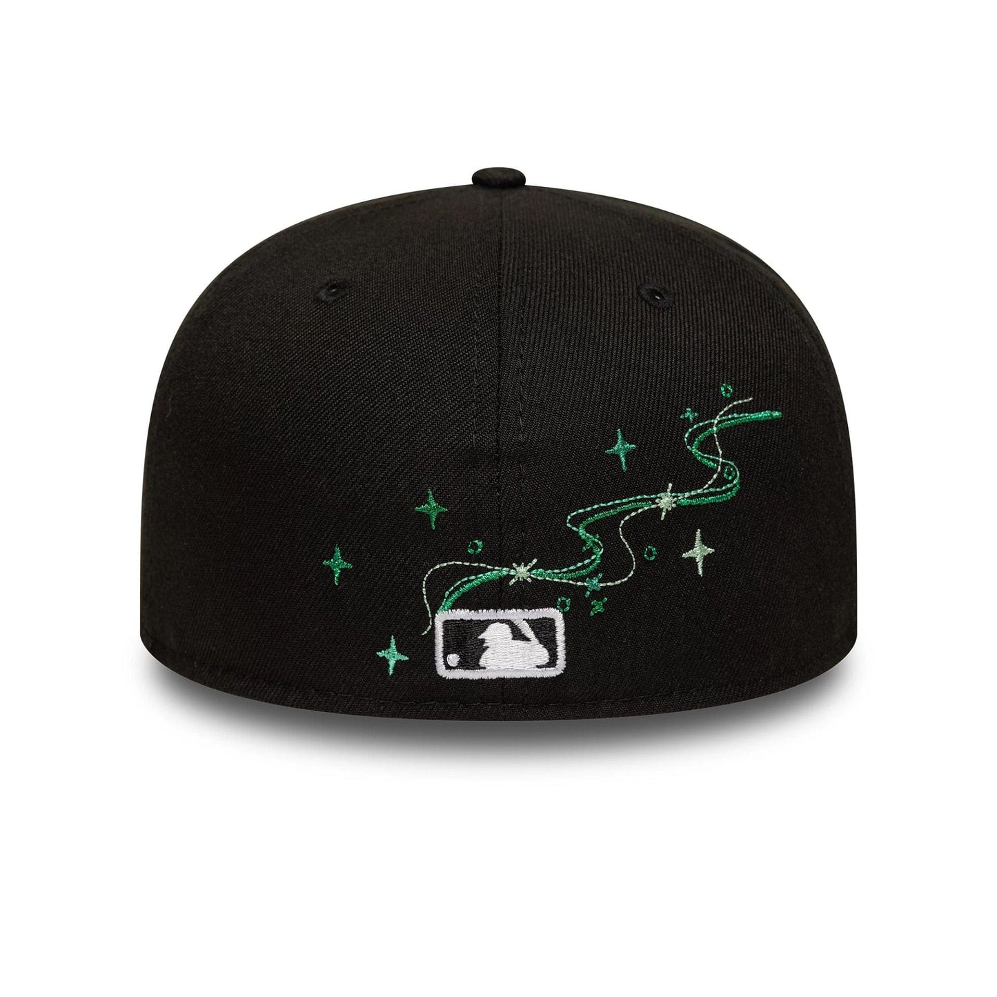 This is a New York Yankees MLB Zodiac Black 59FIFTY Fitted Cap 6
