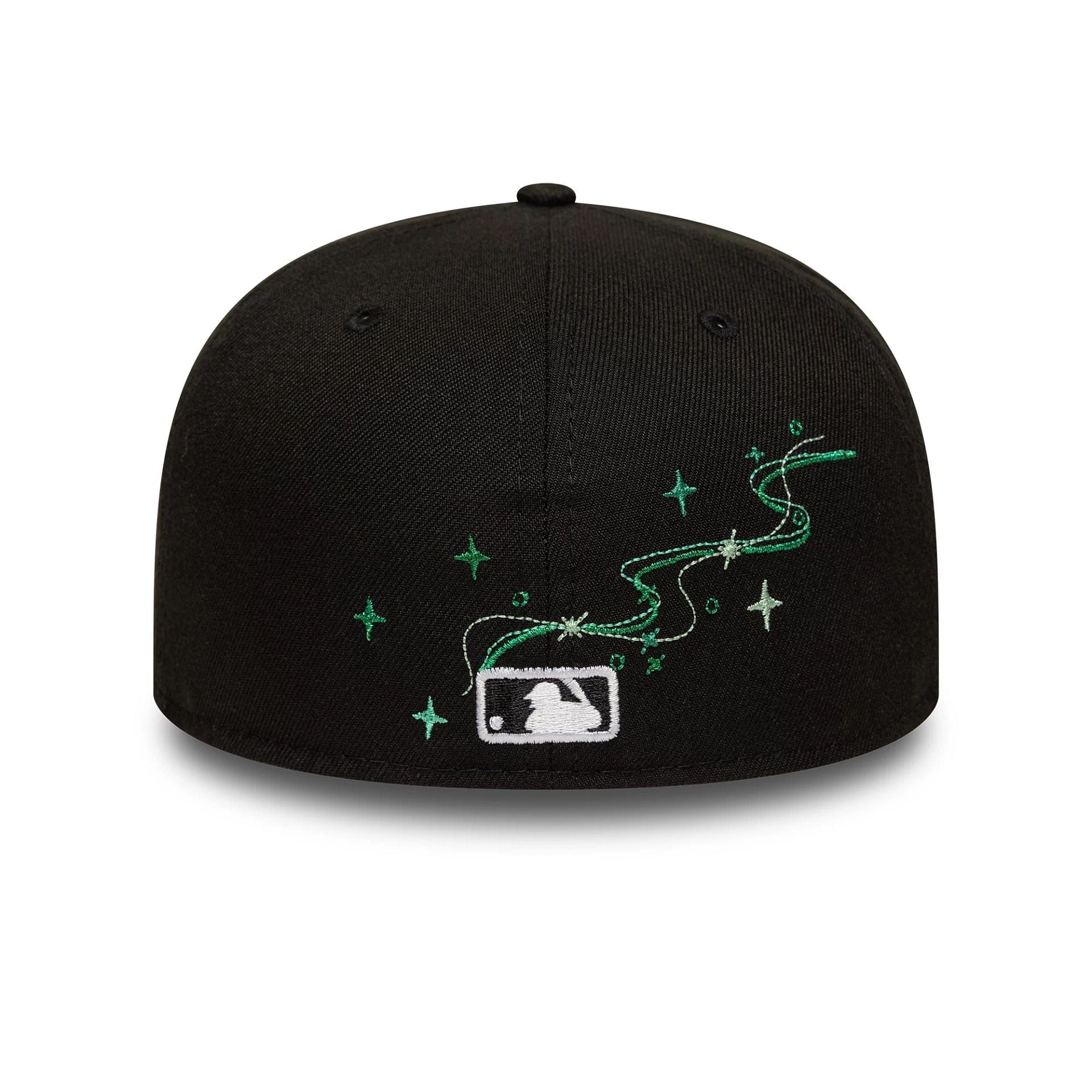 This is a New York Yankees MLB Zodiac Black 59FIFTY Fitted Cap 6